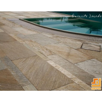 Yellow Sandstone Swimming Pool Tiles