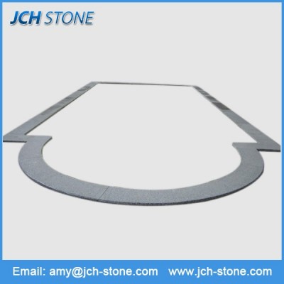 Non-slip border surround granite decorative swimming pool tile