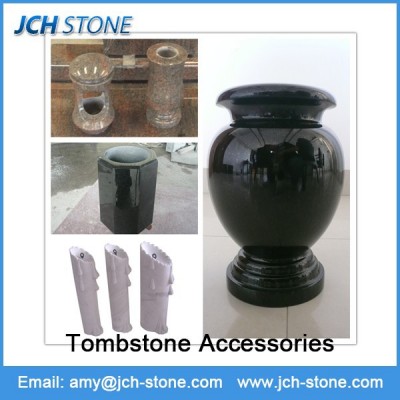 Granite Cemetery Vases Small Tombstone