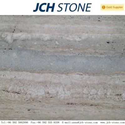 Italian Silver Marble Travertine Stone Slabs